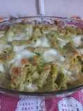 Baked Pasta with Zucchini Cream Sauce