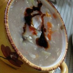 A picture of Hot & Sour Chicken Soup 🍲.