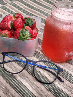 Foto resep Strawberry smoothie sehat