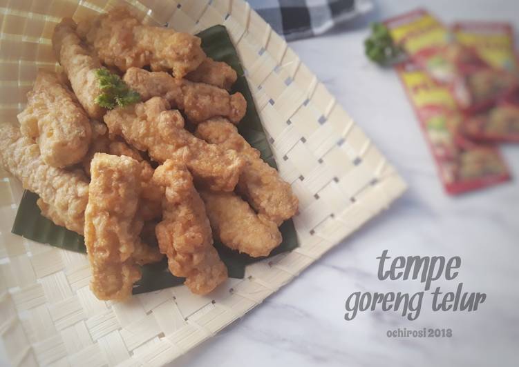 Tempe Goreng Telur