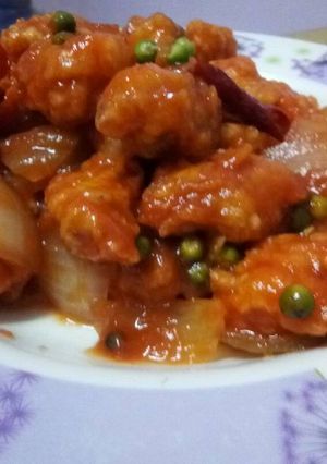 รูปของ ไก่กรอบผัดซอสเปรี้ยวหวาน