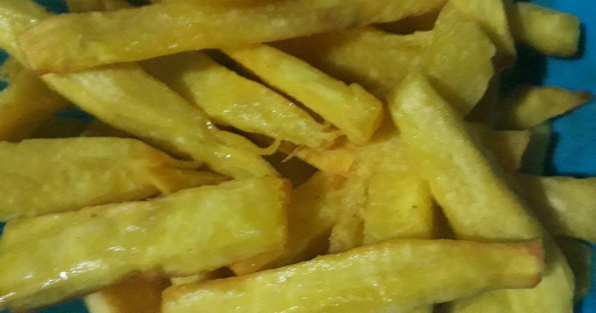 Fried potato chips Recipe by Mrs ola Cookpad