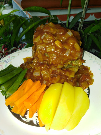 Resep Steak Tempe Kulit Pisang, Sempurna