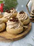 🌿Minis Choux au ''Tarama'' veggie, billes iodées
