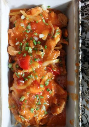 Foto resep Ayam Fillet Saus Asam Manis