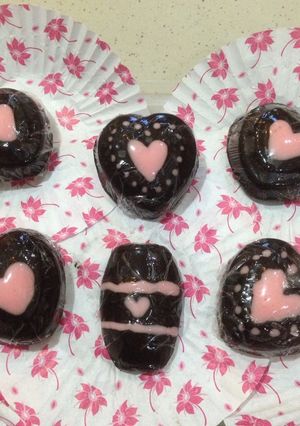 Foto resep Chocolate Valentine with nutella (rinecatekitchen)
