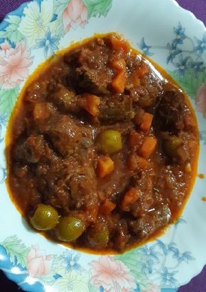 Foto principal de Entraña con tomate en olla rápida
