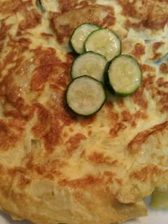Una foto de Tortilla de calabacín