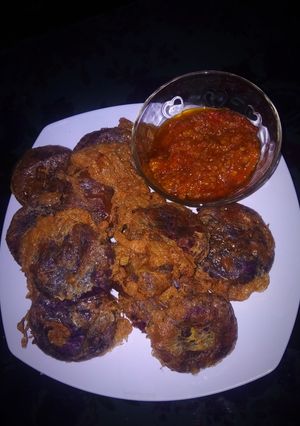Foto resep Perkedel ubi ungu