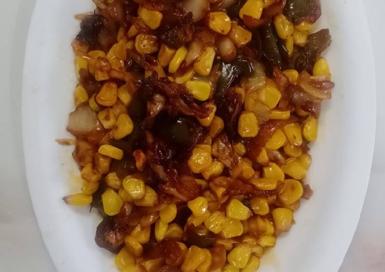 Recipe of Ultimate Chilli corns
