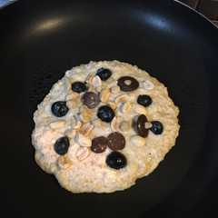 A picture of Pancakes de avena.