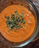 Paté de morrón rojo