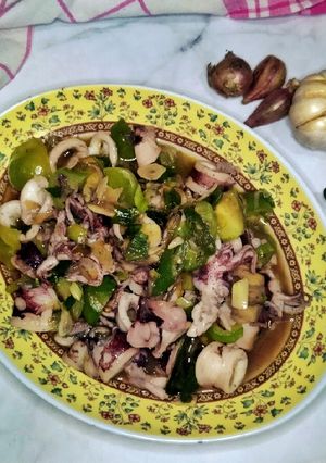 Foto resep Cumi saus tiram