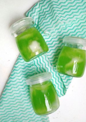 Foto resep 11. Silky Agar-agar Kelapa Muda