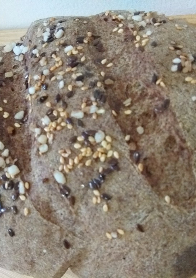 Gluténmentes lenmaglisztes kenyér recept fotója