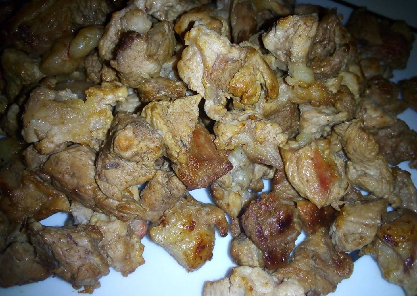Pan fried pork #4WeekChallenge