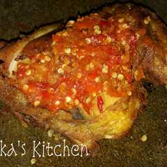 Ayam Geprek Ungkep রেসিপির প্রধান ছবি