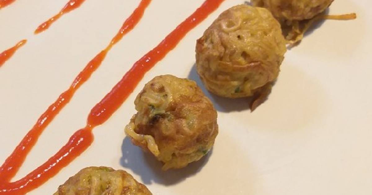  Resep  Bola mie  takoyaki  mie  oleh belladwip Cookpad