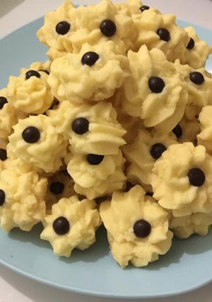 Foto resep Kue lebaran semprit susu