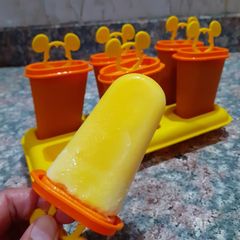 A picture of Mango kulfi.