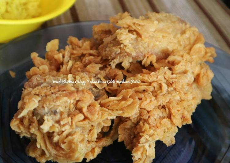 Fried Chicken Crispy Tahan Lama Anti Gagal