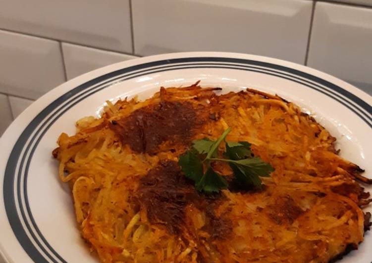 Cheese Rosti (potato pancake)