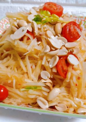 🇹🇭泰式涼拌青木瓜 的食譜成品照片