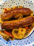 Sausage, Peppers, Onions and Mushrooms