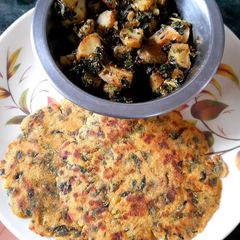 A picture of Oats Uttapam.