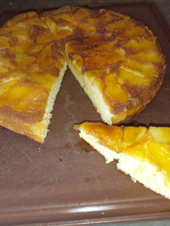 Una foto de Torta de manzana (bajita, sin aceite)