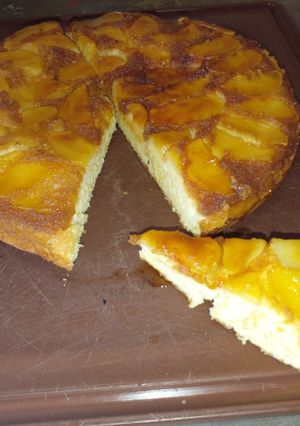 Una foto de Torta de manzana (bajita, sin aceite)