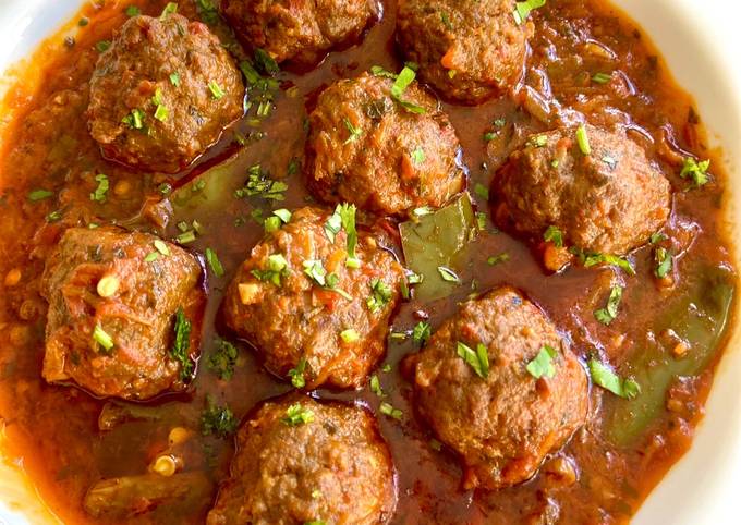 Chicken meatballs curry  #mycookbook