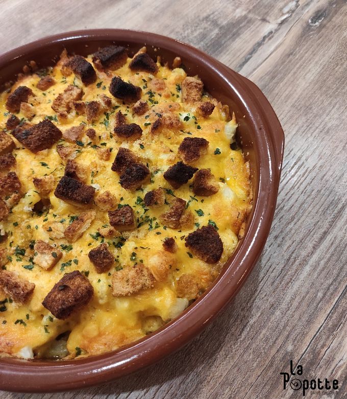 Une photo de Gratin de chou-fleur de Yottam Ottolenghi