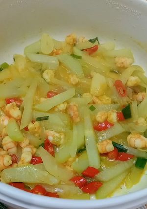Foto resep Tumis Labu Siam Udang 🍤