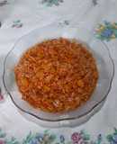 Guiso de arroz y soja texturizada
