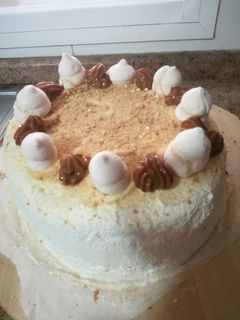 Una foto de Tarta de polvito Urugua