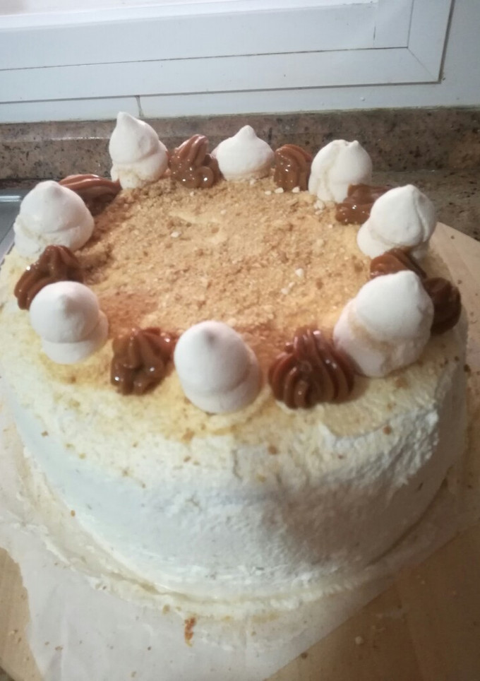 Una foto de Tarta de polvito Urugua