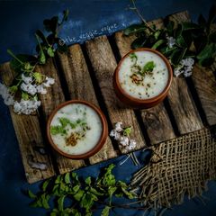 A picture of Minty Masala Buttermilk.