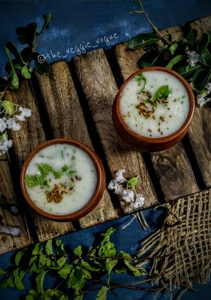 A picture of Minty Masala Buttermilk.