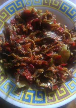 Foto resep Ikan asin teri sambel belimbing wuluh