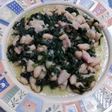 Espinacas con alubias