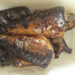 Fried mackerel fish A picture of Fried mackerel fish.