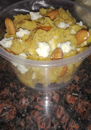 A picture of Traditional suji halwa#foodies and Friends.