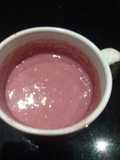 Yorghut orange smoothie