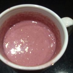 A picture of Yorghut orange smoothie.