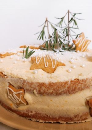 Mézeskalács torta recept fotója