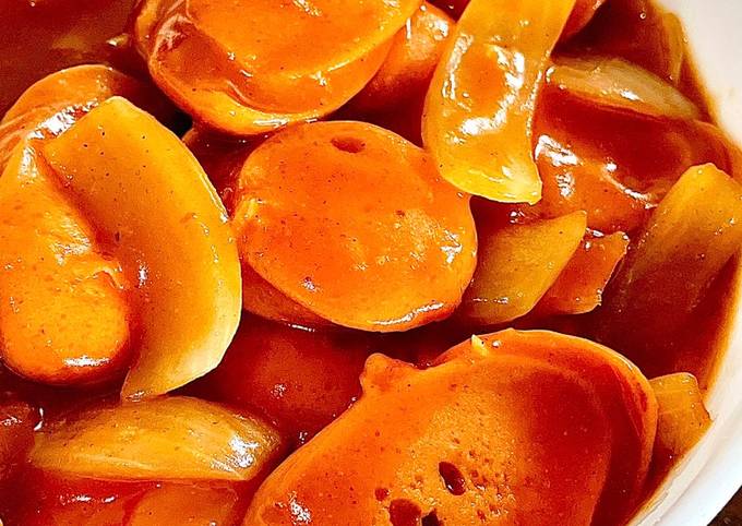 Resep Sosis Saus Asam Manis Pedas Oleh Nathalia Tj Cookpad