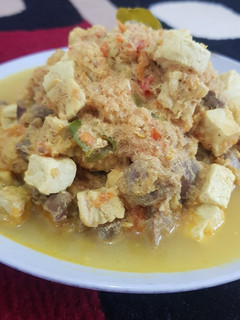 Foto resep 28.Botok tahu,tempe dan ati ampela tanpa daun /botokan panci