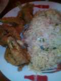 Chaufa con alitas brooster