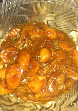 Foto resep Jamur sosis saos pedas